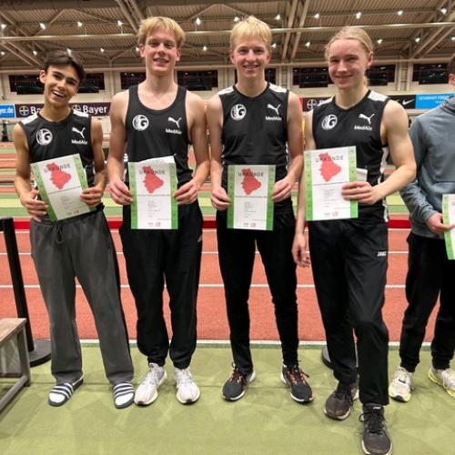U18 Staffel läuft DM Quali (Foto: Marlies Bechthold)
