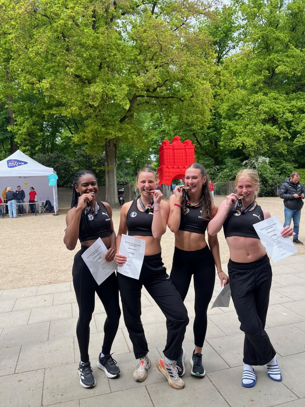 Weibliche U23: Bronze nach sensationeller Steigerung 