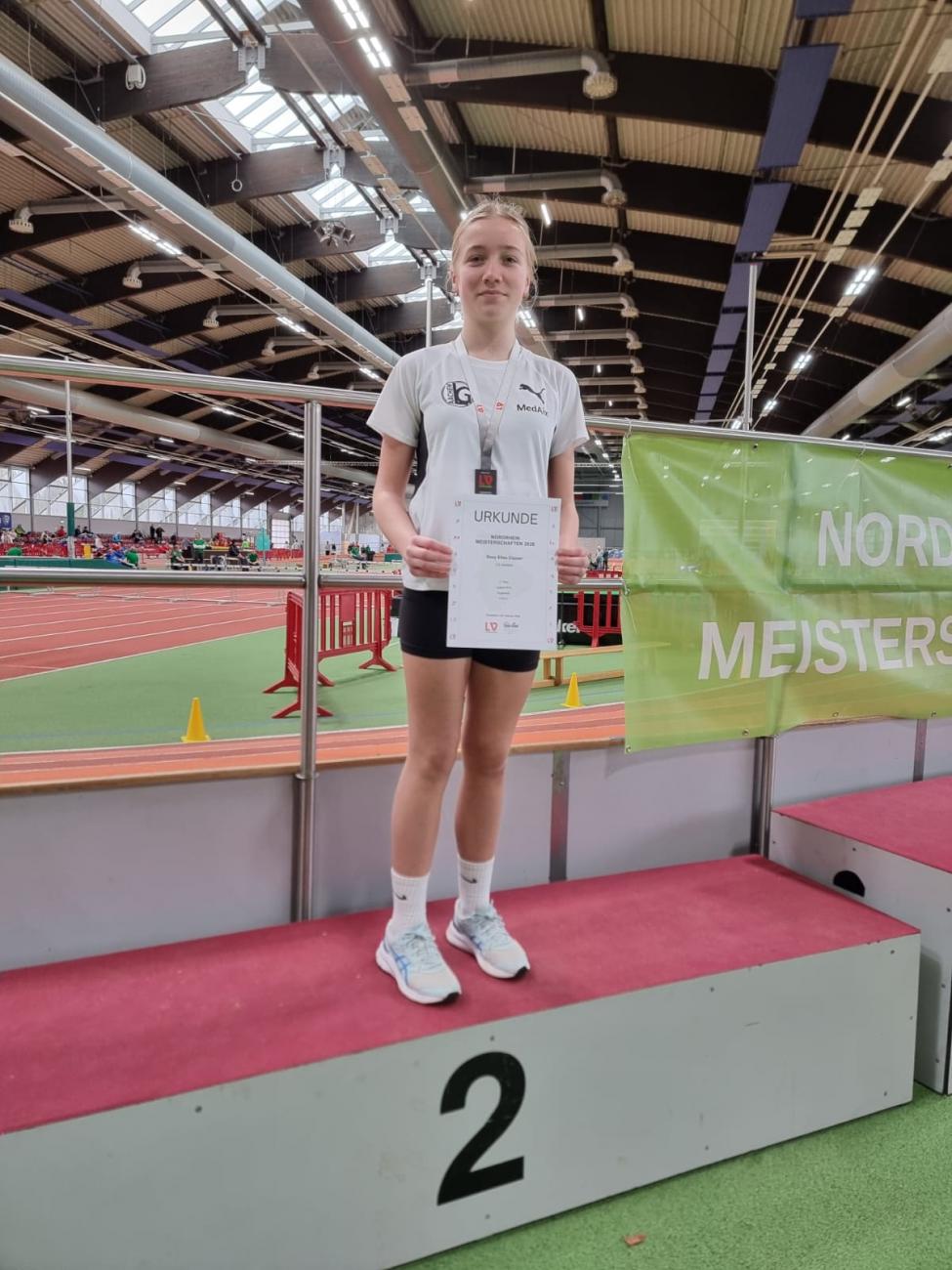 Silber für Soey Cüpper ( W13) im Kugelstoß